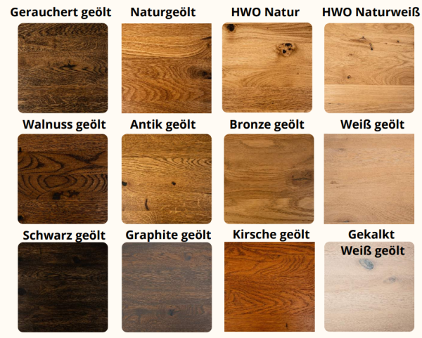 Round Tabletop Worktop Oak Select Natur, finger jointed lamellas, 26 mm